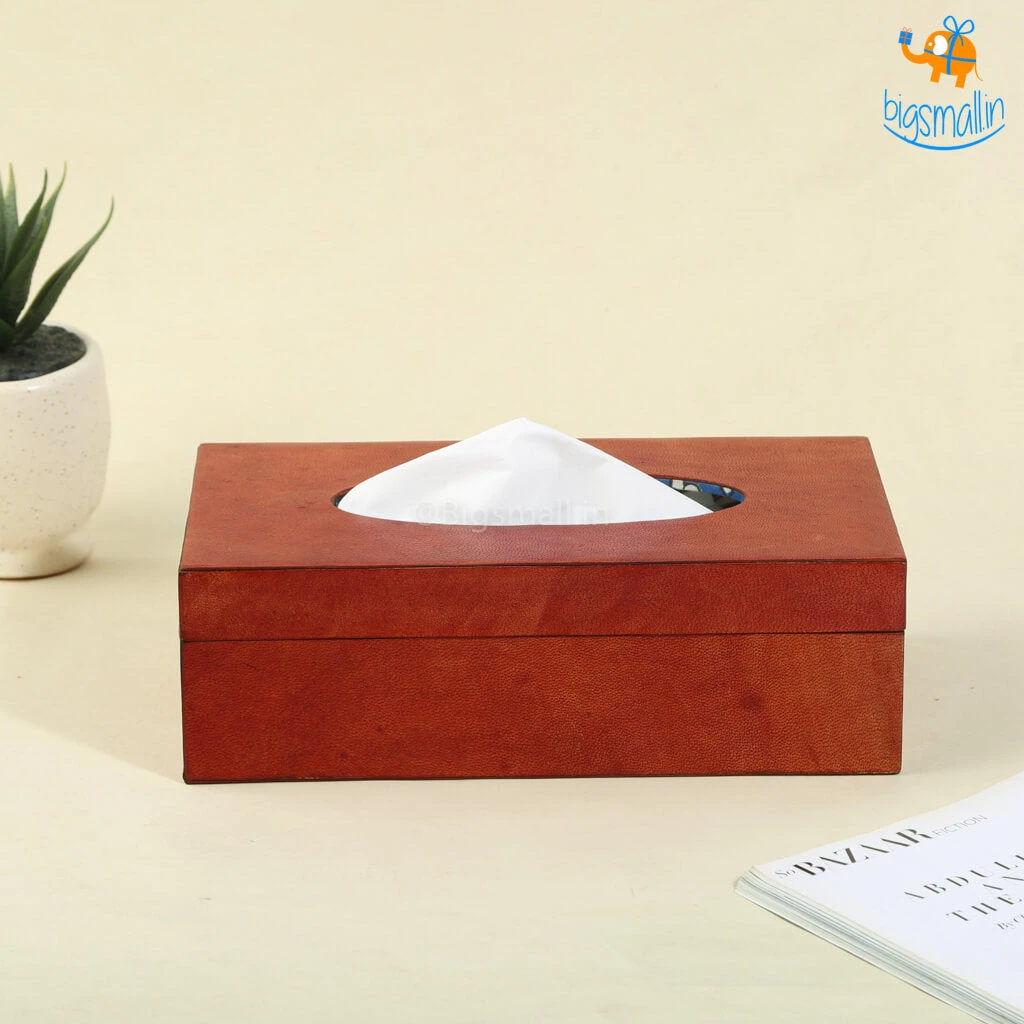 Ascetic Sale Leather Tissue Box