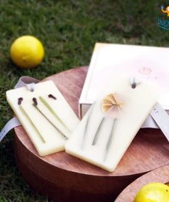 Doft Candles Lemon Grass & Clove Fragrant Wax Tablets (Set Of 2) All Of It