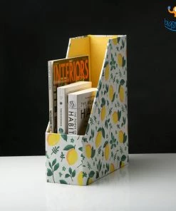 Ascetic Lemon Printed File Keeper Sale