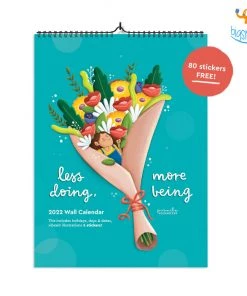 Pranita Kocharekar Less Doing, More Being 2022 Wall Calendar