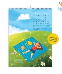 Pranita Kocharekar Less Doing, More Being 2022 Wall Calendar