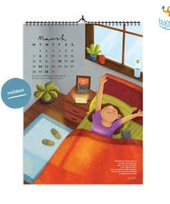Pranita Kocharekar Less Doing, More Being 2022 Wall Calendar