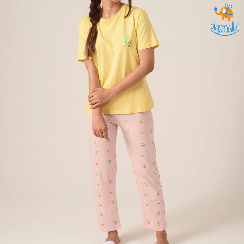 Bigsmall_soxytoes Let's Avocuddle Pyjama & T-Shirt Set All Of It