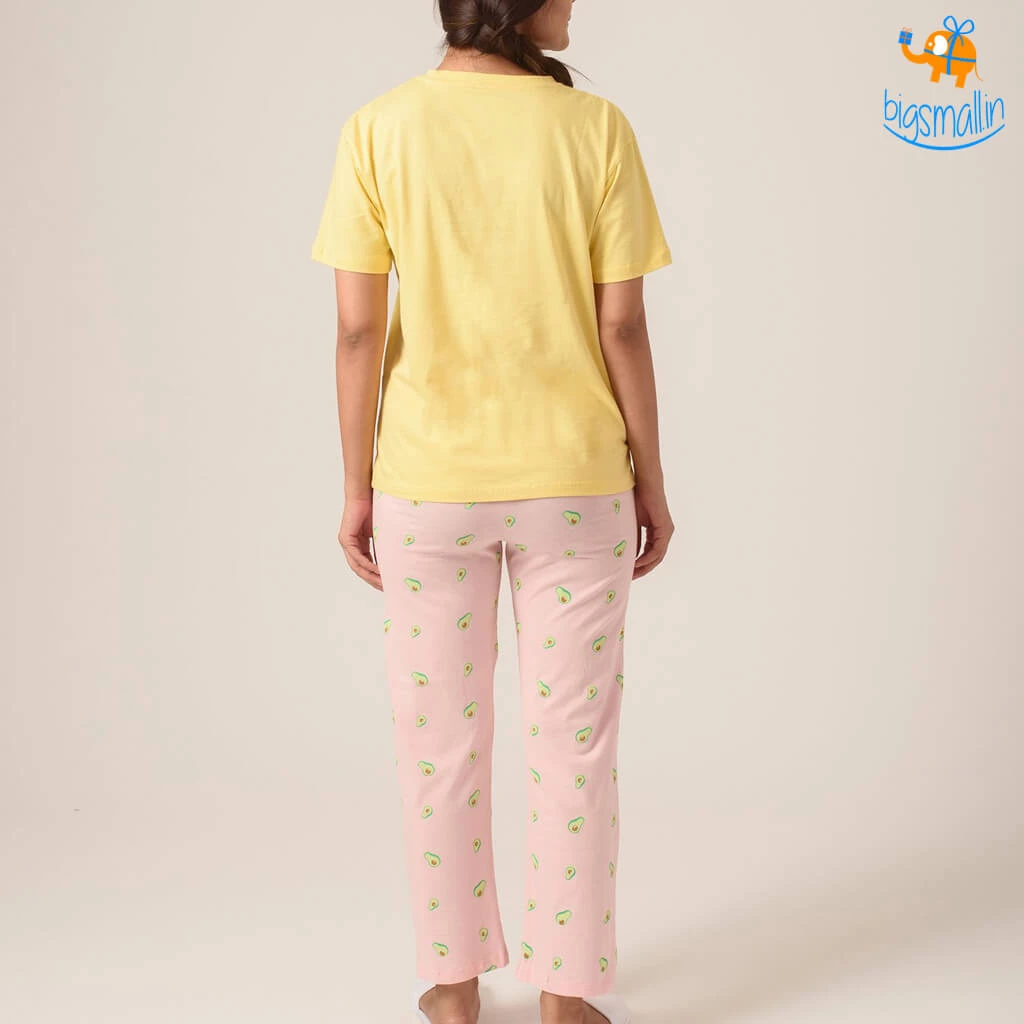 Bigsmall_soxytoes Let's Avocuddle Pyjama & T-Shirt Set All Of It