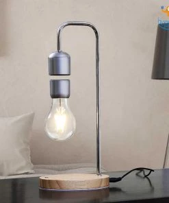 Bigsmall_hmk Father's Day Levitating Light Bulb Lamp