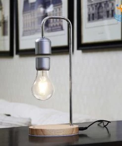 Bigsmall_hmk Father's Day Levitating Light Bulb Lamp