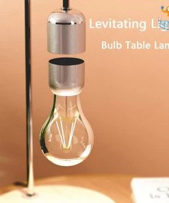 Bigsmall_hmk Father's Day Levitating Light Bulb Lamp