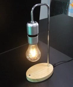 Bigsmall_hmk Father's Day Levitating Light Bulb Lamp