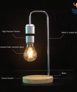 Bigsmall_hmk Father's Day Levitating Light Bulb Lamp