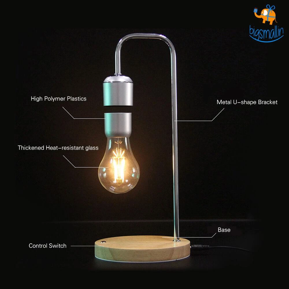 Bigsmall_hmk Father's Day Levitating Light Bulb Lamp