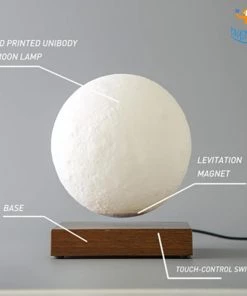 Bigsmall_hmk Father's Day Levitating Moon Lamp