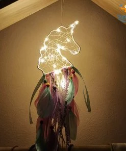 Bigsmall Mini Unicorn LED Dream Catcher