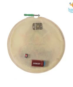 Hoop-Broideries Corporate Handmade Diwali LED Embroidery Hoop Art