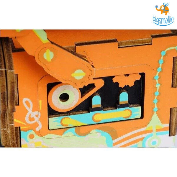 Dream Beans All Of It DIY Music Box Wooden Puzzle - Little Performer