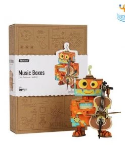 Dream Beans All Of It DIY Music Box Wooden Puzzle - Little Performer