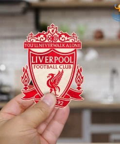 Bigsmall_cc Liverpool Wooden Fridge Magnet