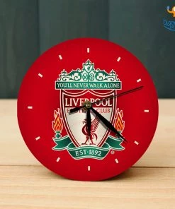 Bigsmall_cc Liverpool Wooden Table Clock All Of It