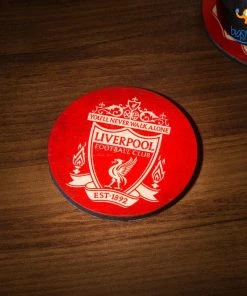 Bigsmall_cc Liverpool Wooden Coasters - Set Of 4