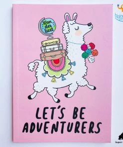 Doodlee Do Adventurous Llama Notebook