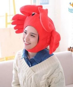 AmyLi All Of It Funny Crab Headgear