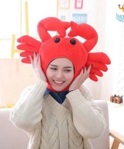 AmyLi All Of It Funny Crab Headgear
