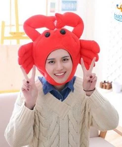 AmyLi All Of It Funny Crab Headgear