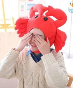 AmyLi All Of It Funny Crab Headgear