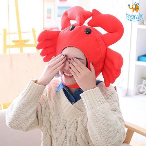 AmyLi All Of It Funny Crab Headgear