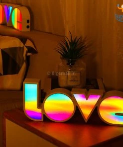 Bigsmall_hmk Love LED Multicolored Lamp All Of It