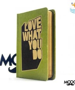 Mooch Design Studio All Of It Love What You Do A6 Notebook With Elastic