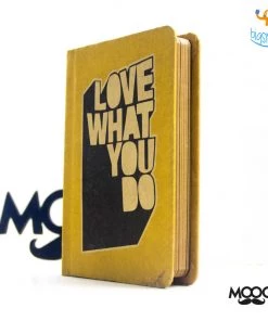 Mooch Design Studio All Of It Love What You Do A6 Notebook With Elastic