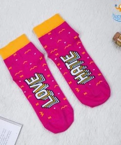 SoxyToes Love Hate Socks