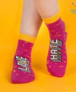 SoxyToes Love Hate Socks