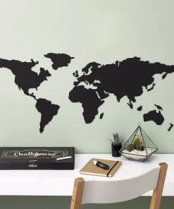 Luckies Father's Day Chalkboard Map DIY