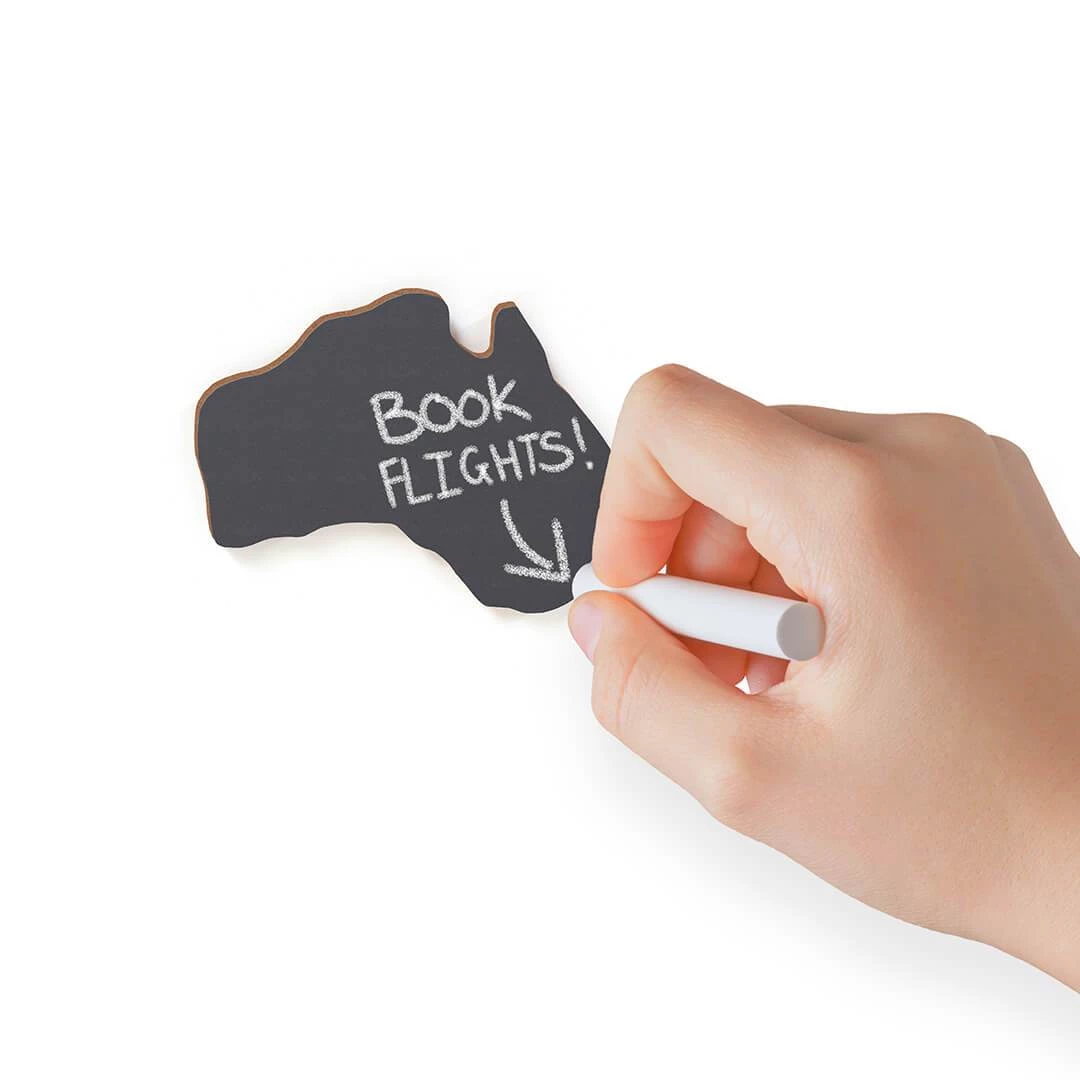 Luckies Father's Day Chalkboard Map DIY