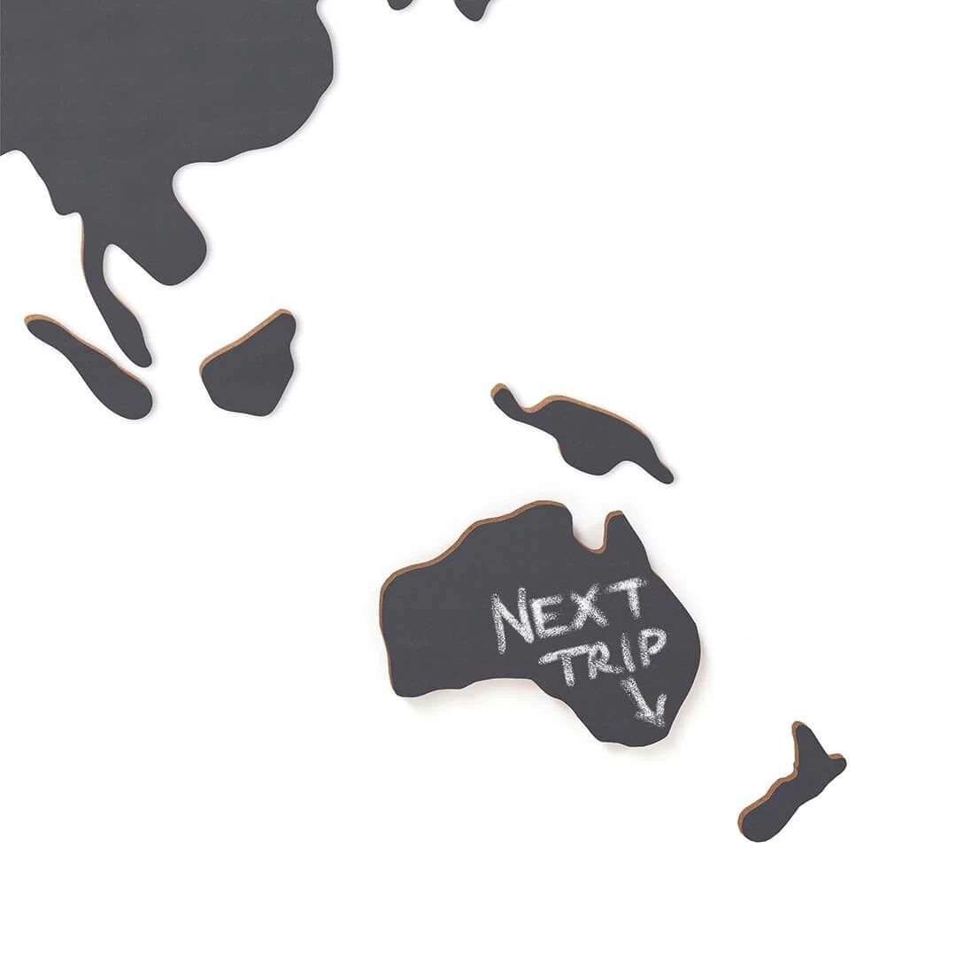 Luckies Father's Day Chalkboard Map DIY