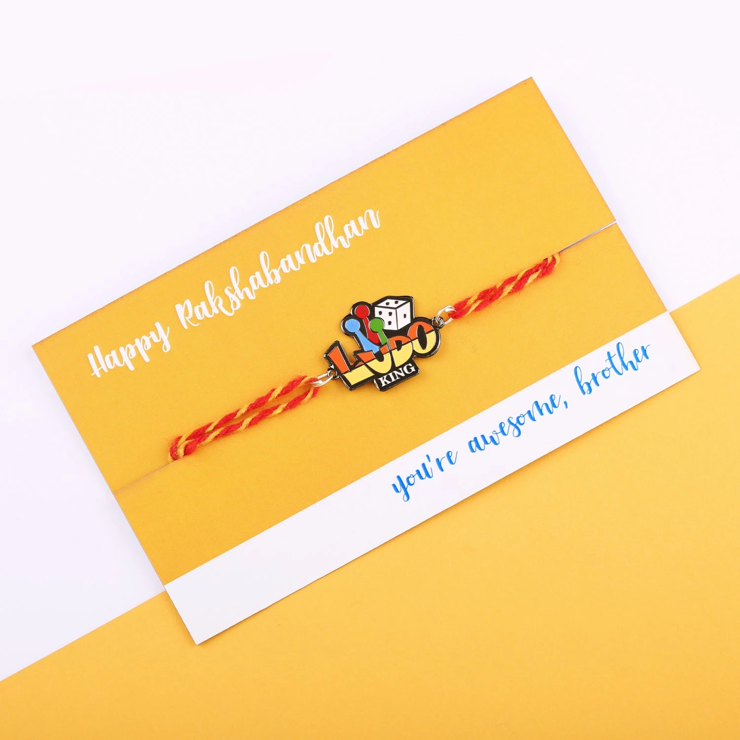 Bigsmall Ludo Rakhi Gift Set