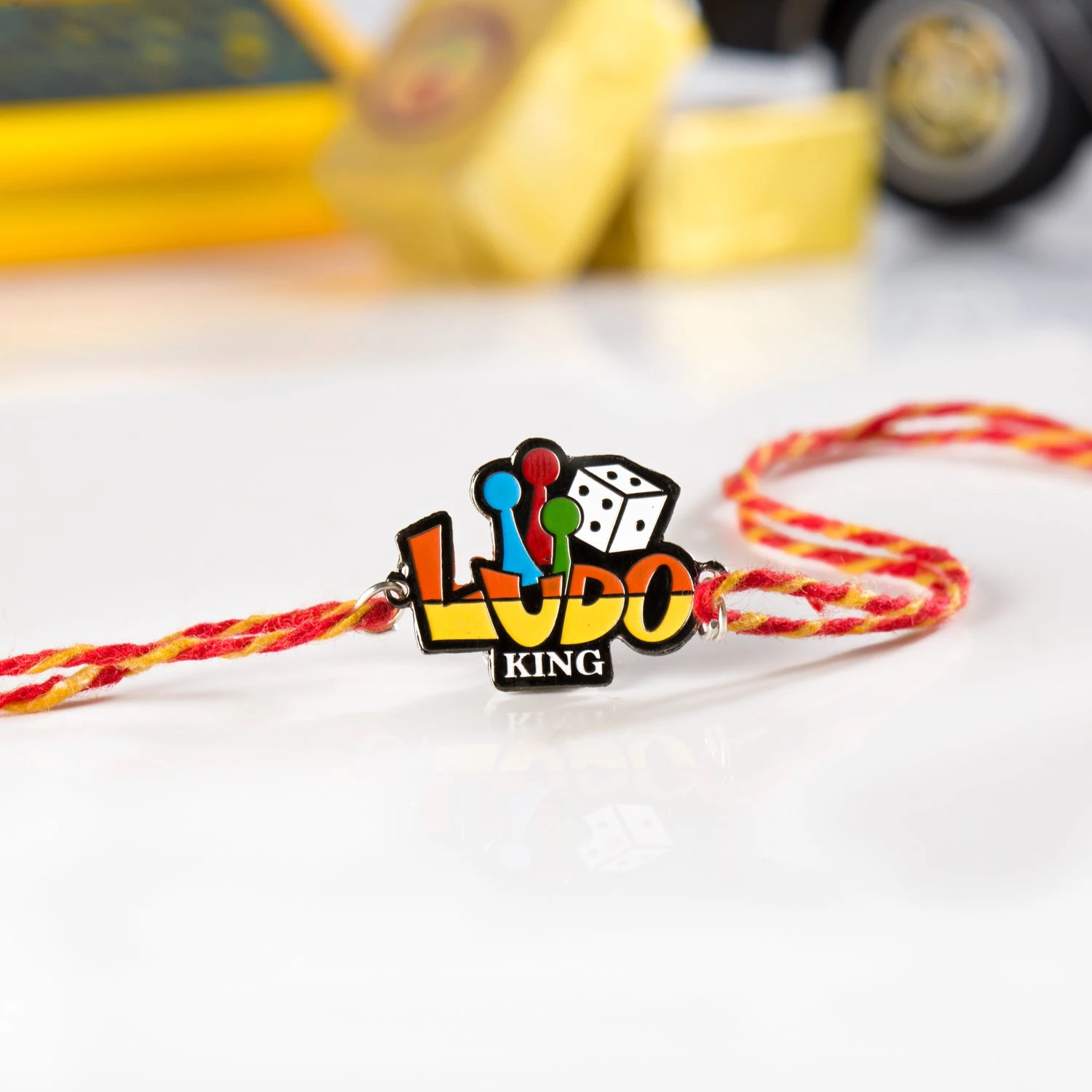 Bigsmall Ludo Rakhi Gift Set