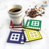 Mooch Design Studio Ludo Print Coaster - Set Of 4