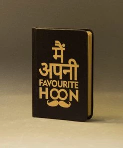 Mooch Design Studio Main Apni Favourite Hoon A6 Notebook With Elastic All Of It