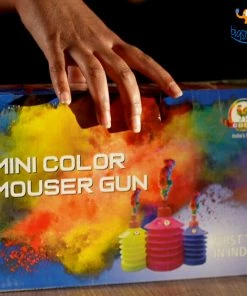 Radha Krishna All Of It Holi Mini Mouser Gulal Gun - Set Of 3