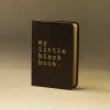Mooch Design Studio Little Black Book A6 Notebook With Elastic All Of It
