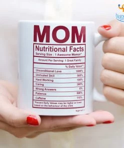 Bigsmall_piu Mom Nutritional Facts Mug