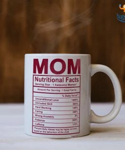 Bigsmall_piu Mom Nutritional Facts Mug