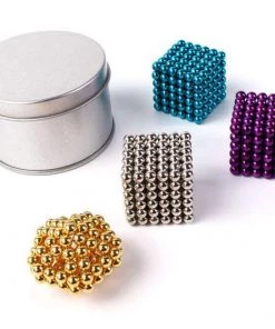 AmyLi Father's Day Magnetic Metallic Balls - 216 Pcs