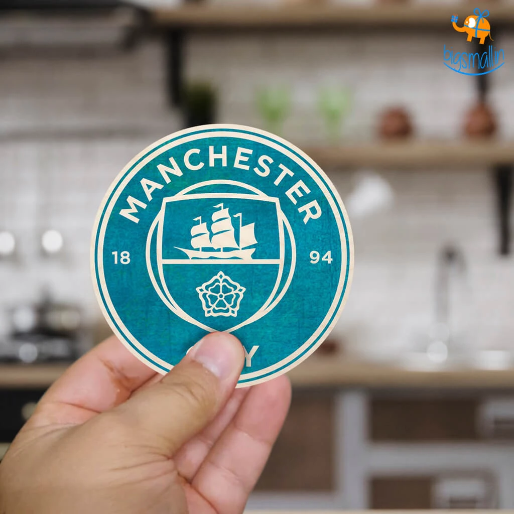 Bigsmall_cc Manchester City Wooden Fridge Magnet All Of It
