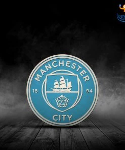 Bigsmall_cc Manchester City Engraved Wooden Crest