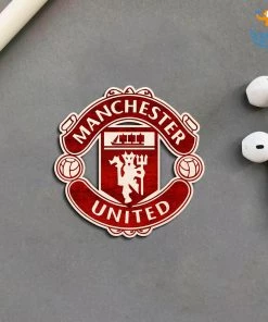 Bigsmall_cc All Of It Manchester United Wooden Fridge Magnet