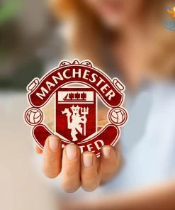 Bigsmall_cc All Of It Manchester United Wooden Fridge Magnet