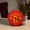 Bigsmall_cc All Of It Manchester United Wooden Table Clock